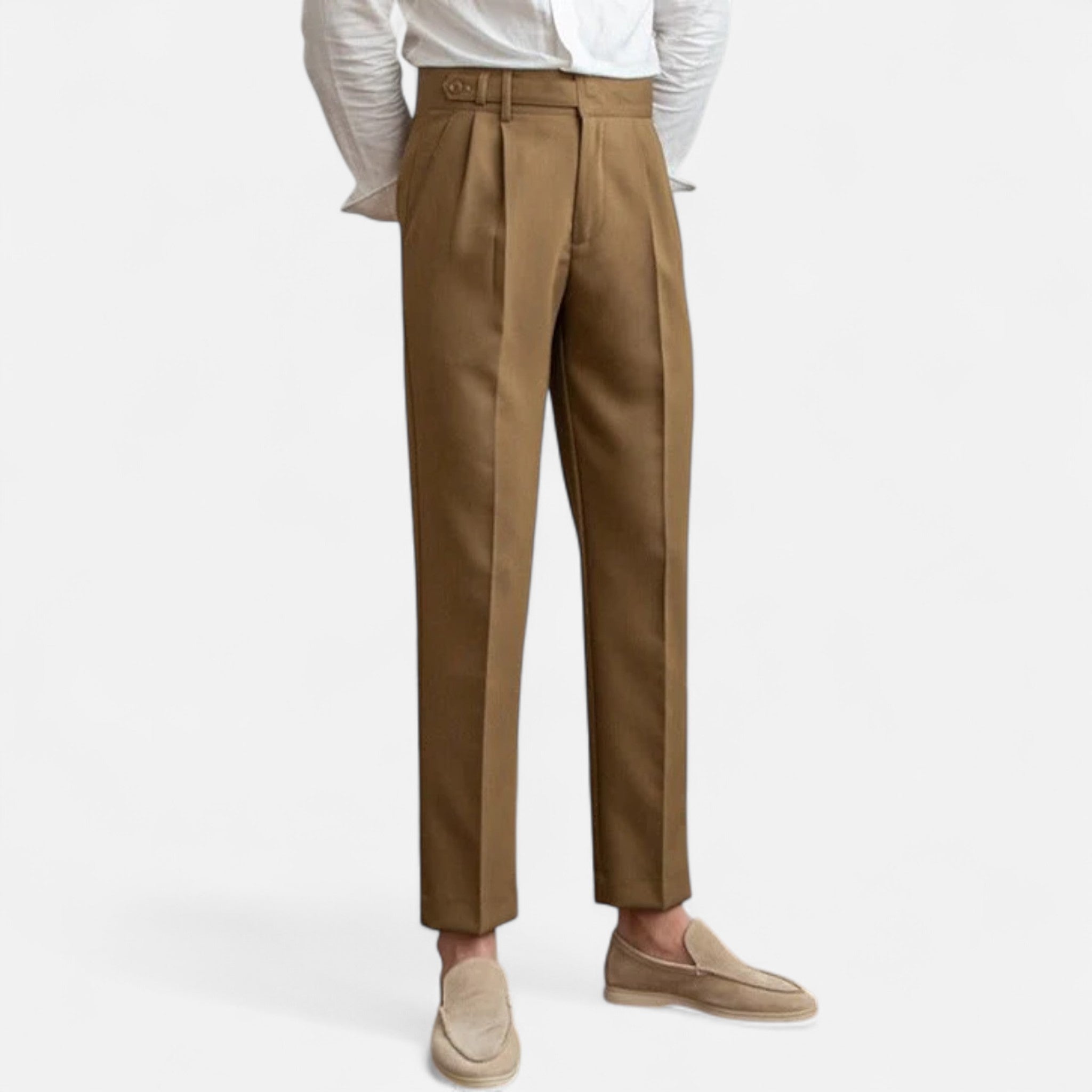 Solenne | Men’s Riviera Cut Tailored Trousers