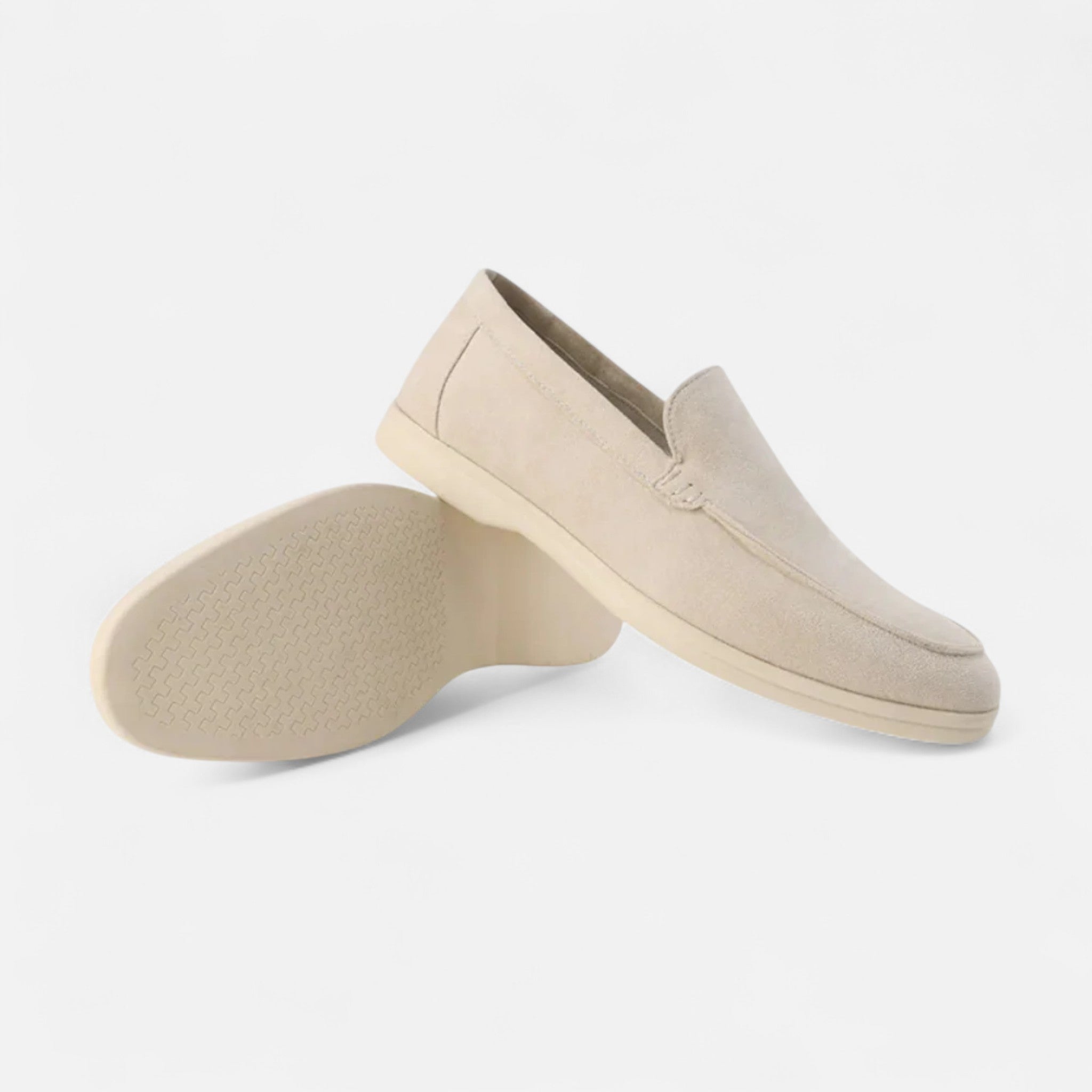 Solenne | Men’s Heritage Suede Slip-Ons