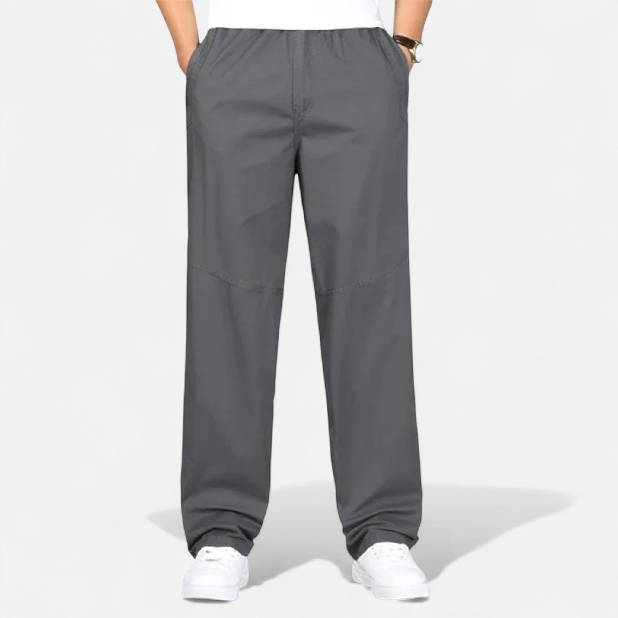 Solenne | Men’s Mayfair Tailored Cotton Pants