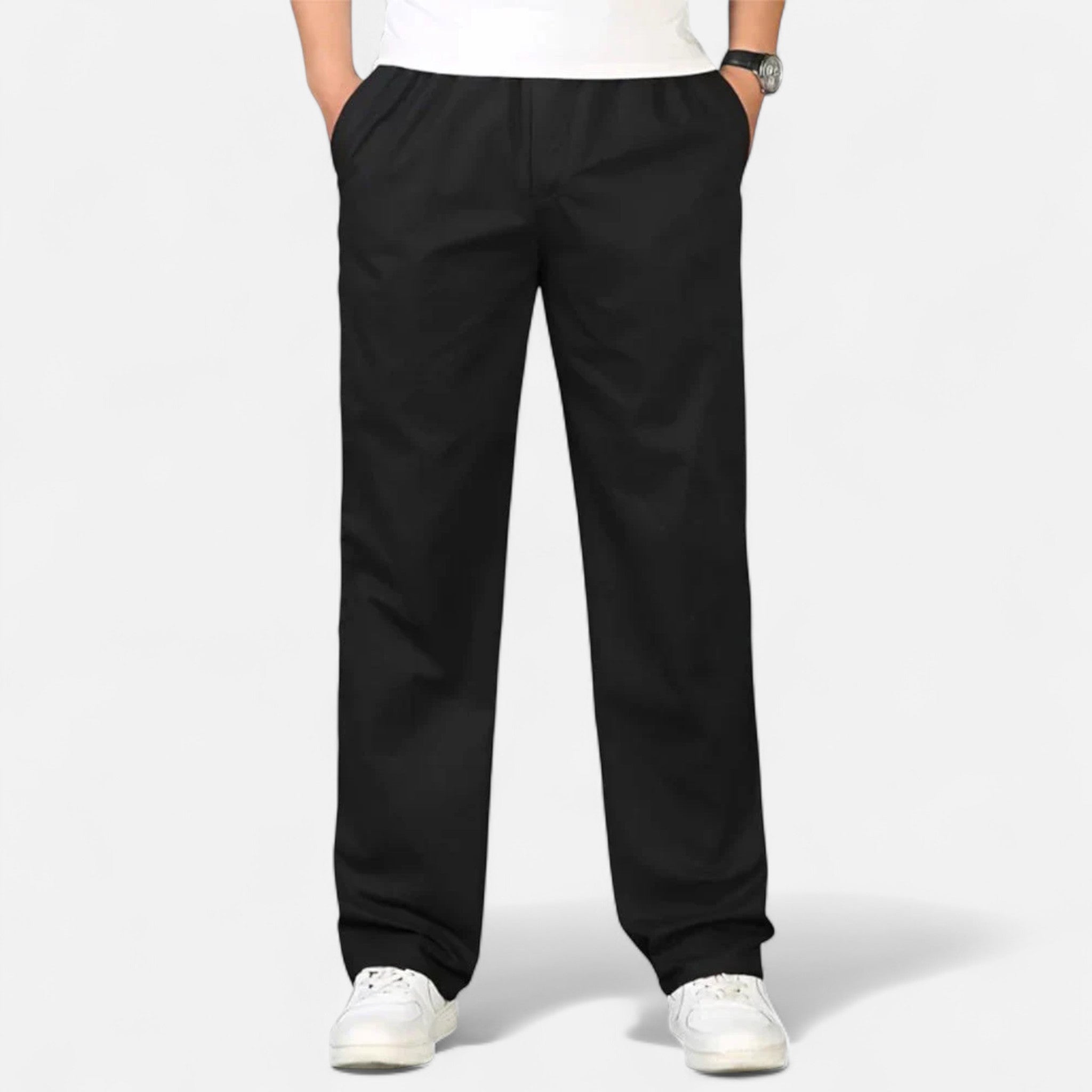 Solenne | Men’s Mayfair Tailored Cotton Pants