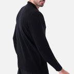 Solenne | Men’s Pure Cashmere Polo Knit