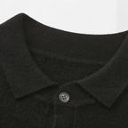 Solenne | Men’s Pure Cashmere Polo Knit