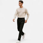 Solenne | Men’s Savile Row Slim Tailored Pants