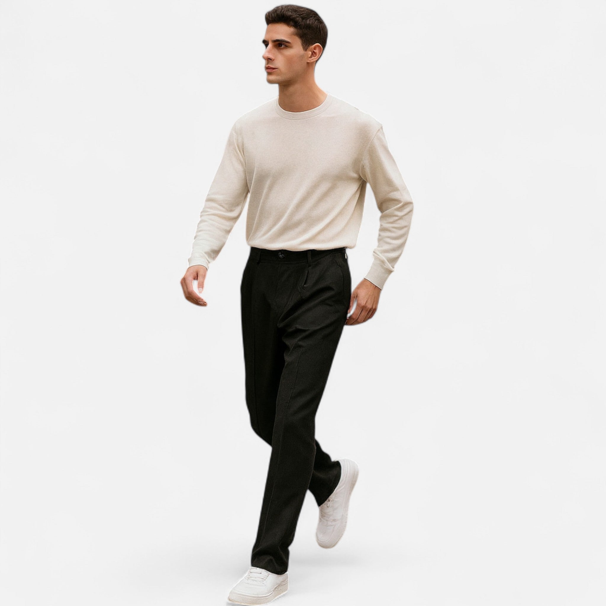 Solenne | Men’s Savile Row Slim Tailored Pants