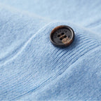 Solenne | Men’s Pure Cashmere Button-Front Cardigan