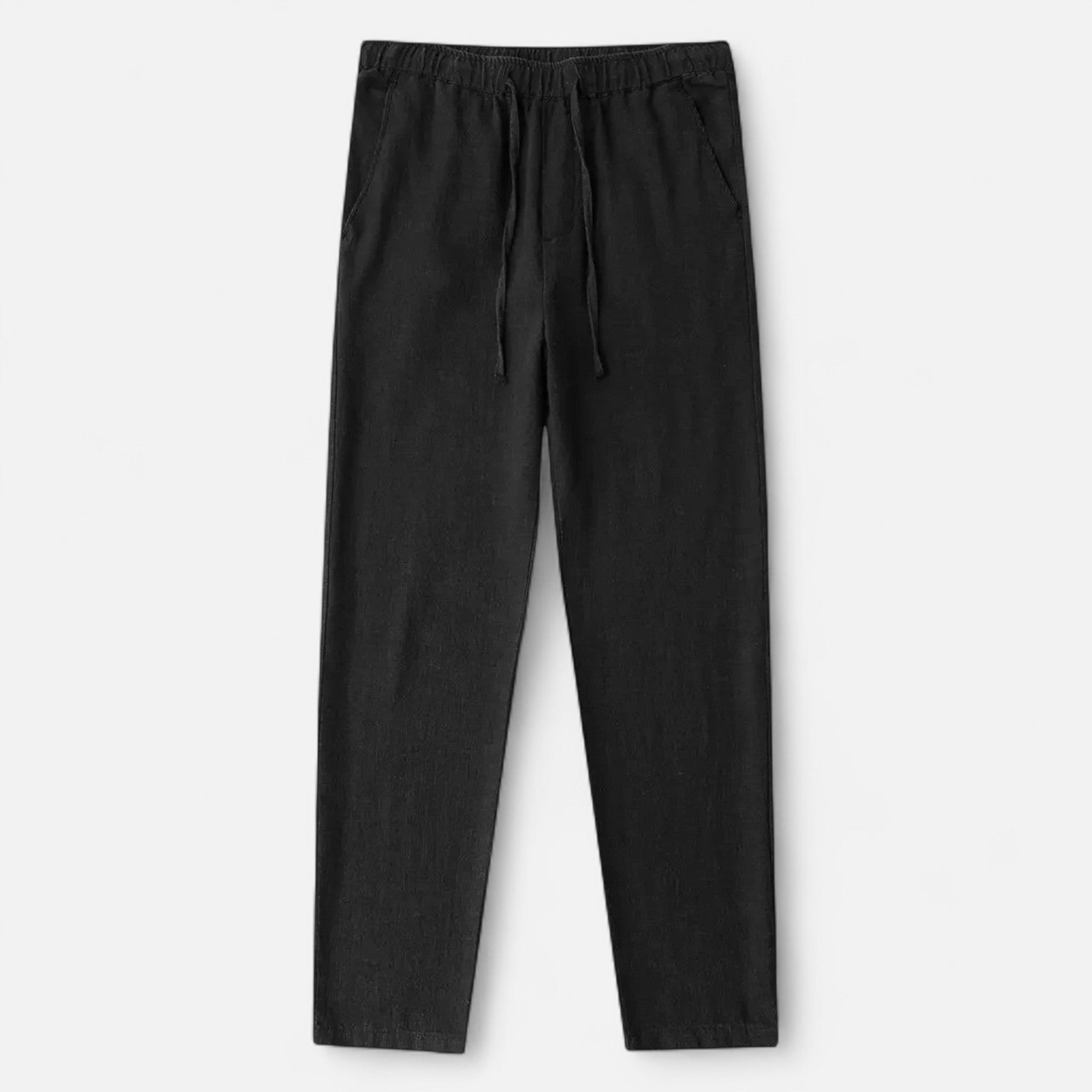 Solenne | Men’s Portofino Relaxed Linen Trousers