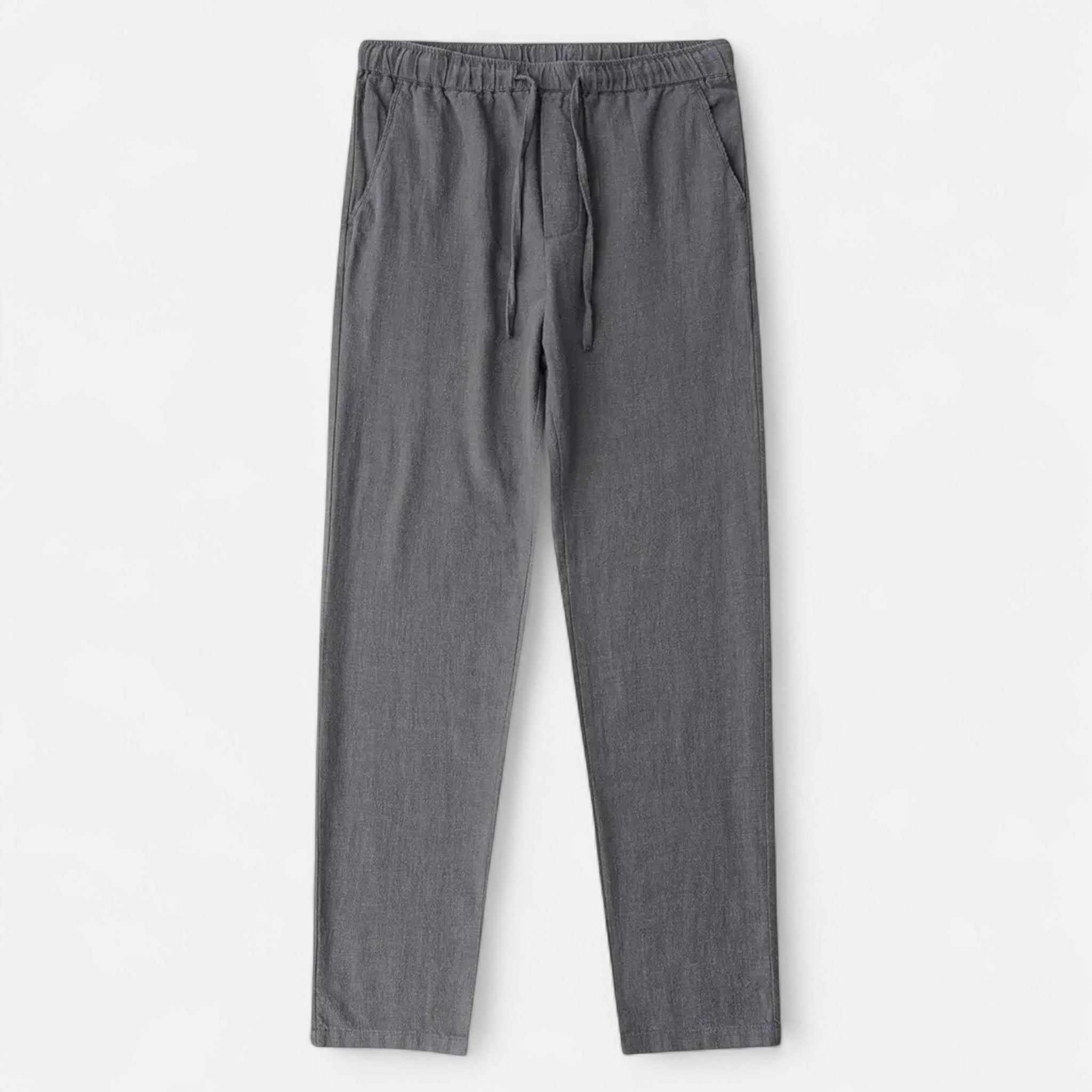 Solenne | Men’s Portofino Relaxed Linen Trousers
