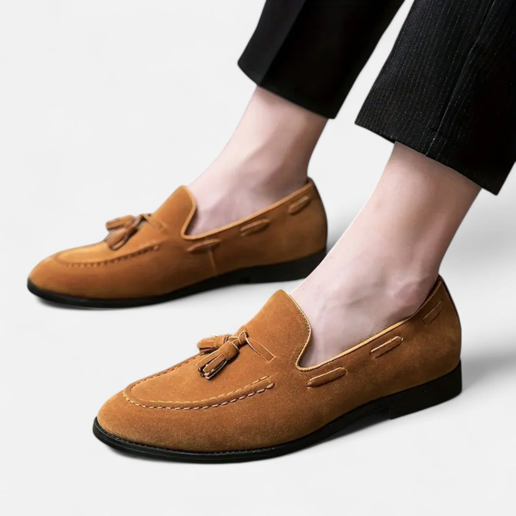 Solenne | Men’s Classic Tassel Loafers