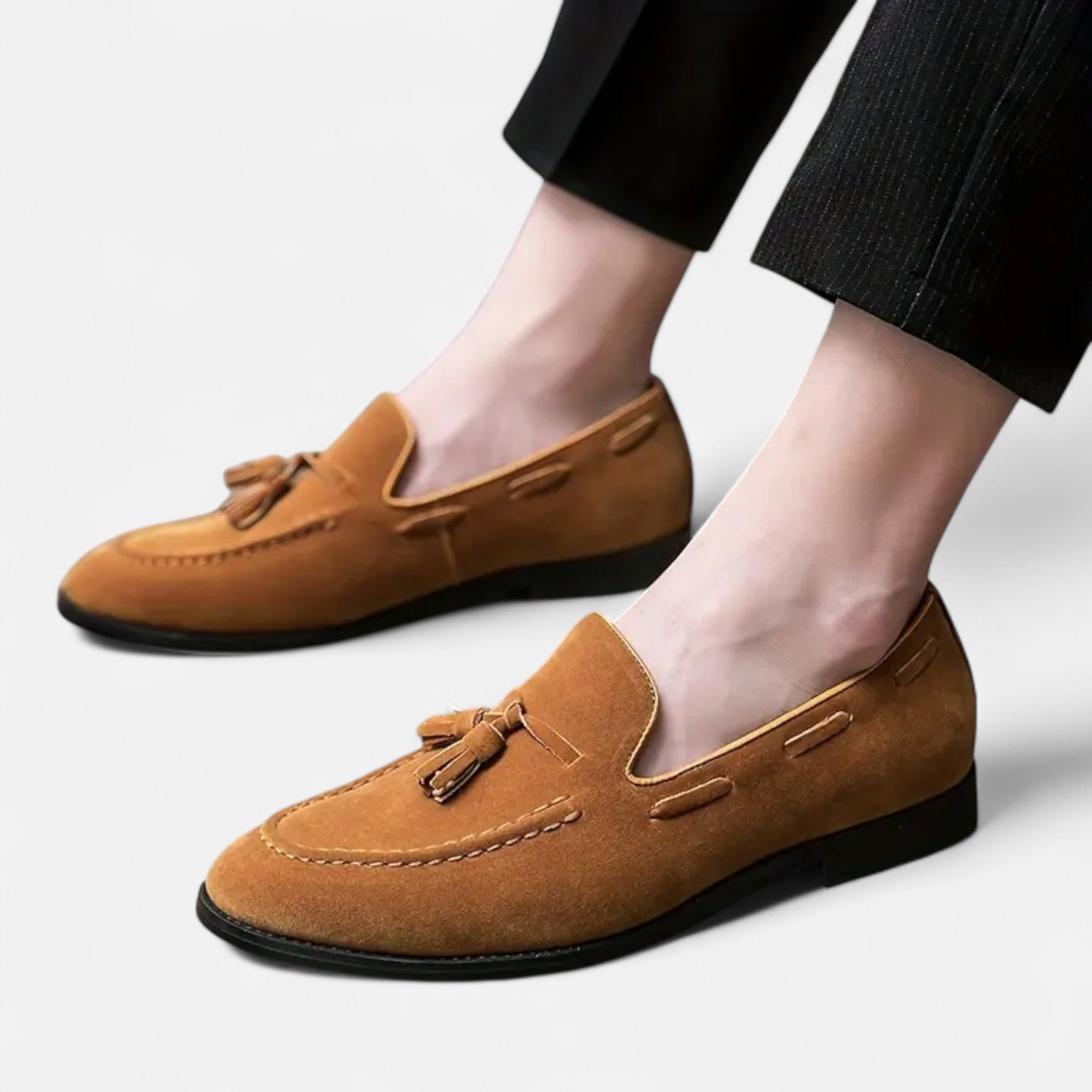 Solenne | Men’s Classic Tassel Loafers