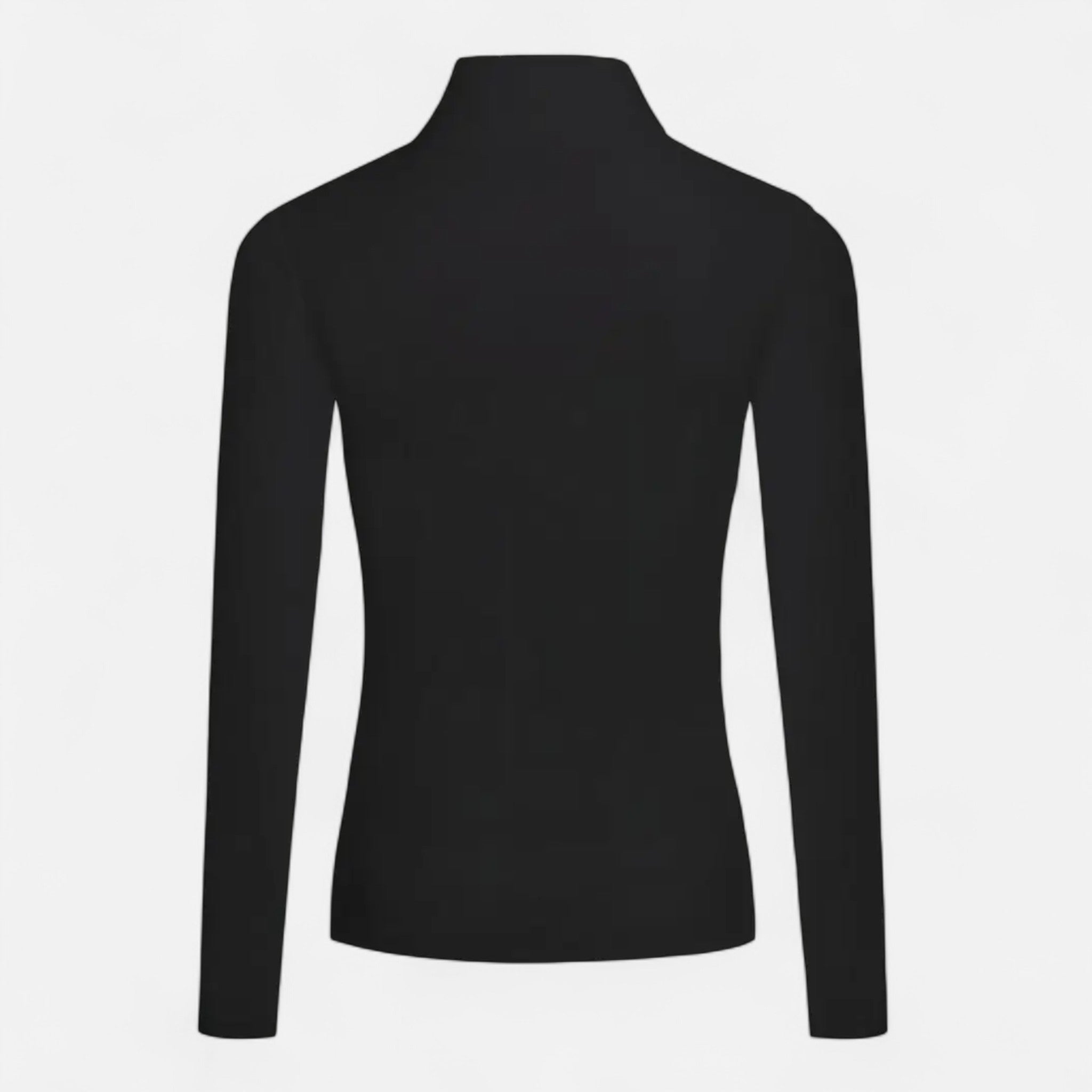 Solenne | Women’s Warm High-Neck Knit Shirt