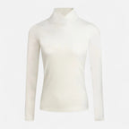 Solenne | Women’s Warm High-Neck Knit Shirt