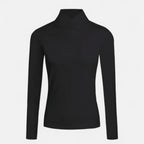 Solenne | Women’s Warm High-Neck Knit Shirt
