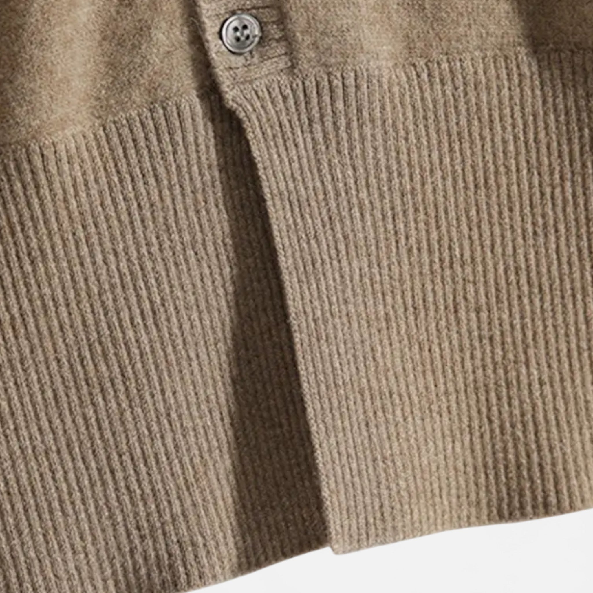 Solenne | Women’s Elegant Knit Button-Front Cardigan