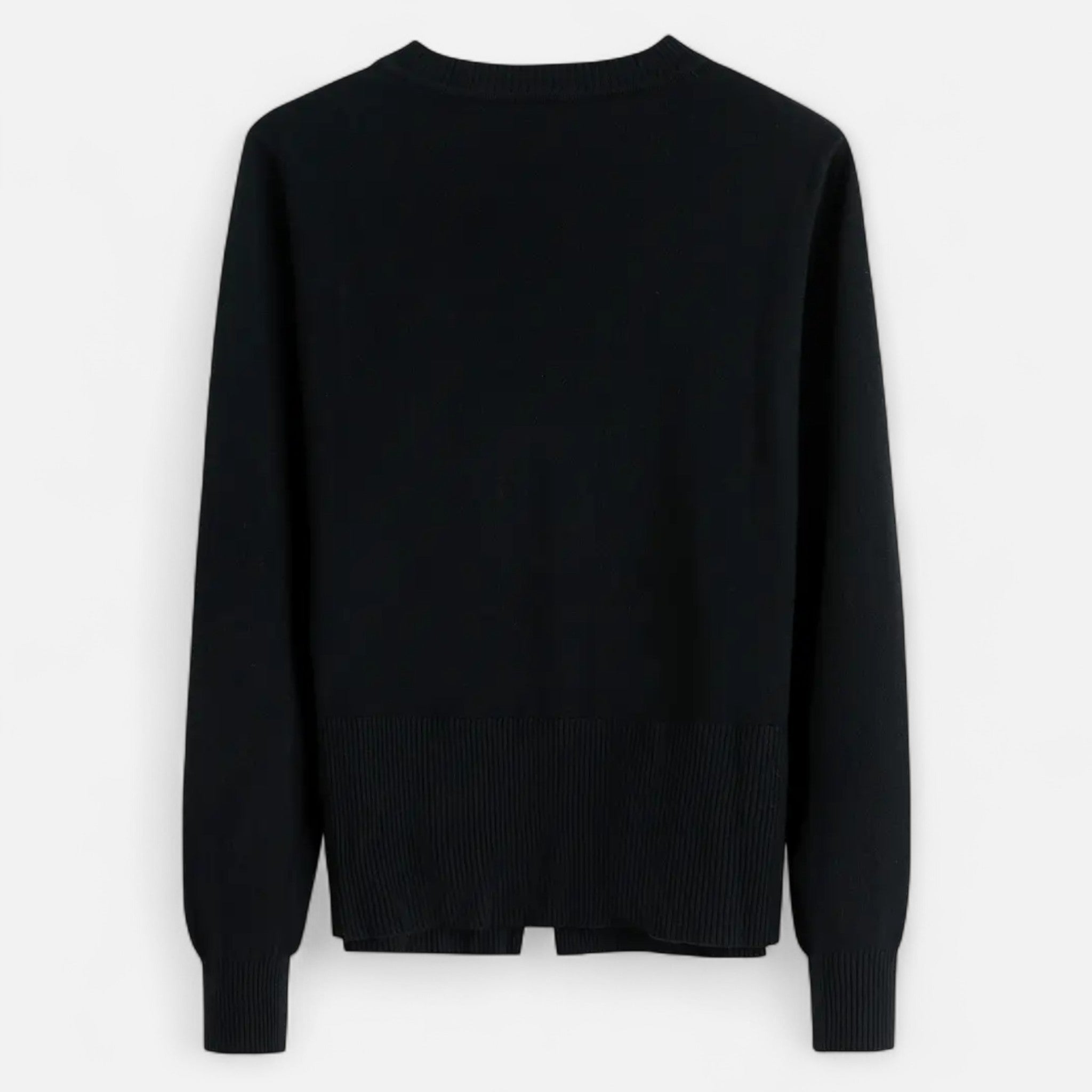 Solenne | Women’s Elegant Knit Button-Front Cardigan