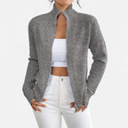 Solenne | Women’s Dual-Zip Colour-Block Sweater