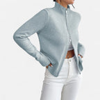 Solenne | Women’s Dual-Zip Colour-Block Sweater