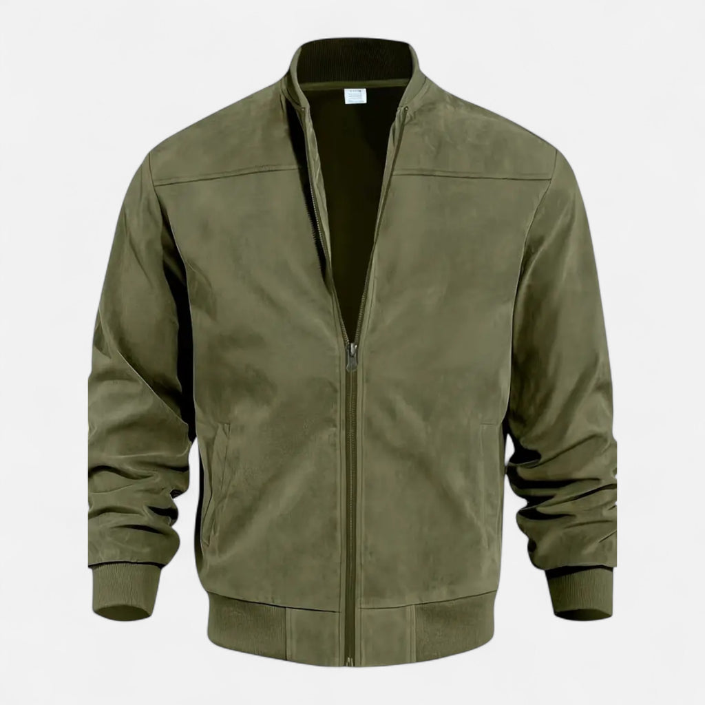 Solenne | Men’s Lightweight Vintage Bomber Jacket