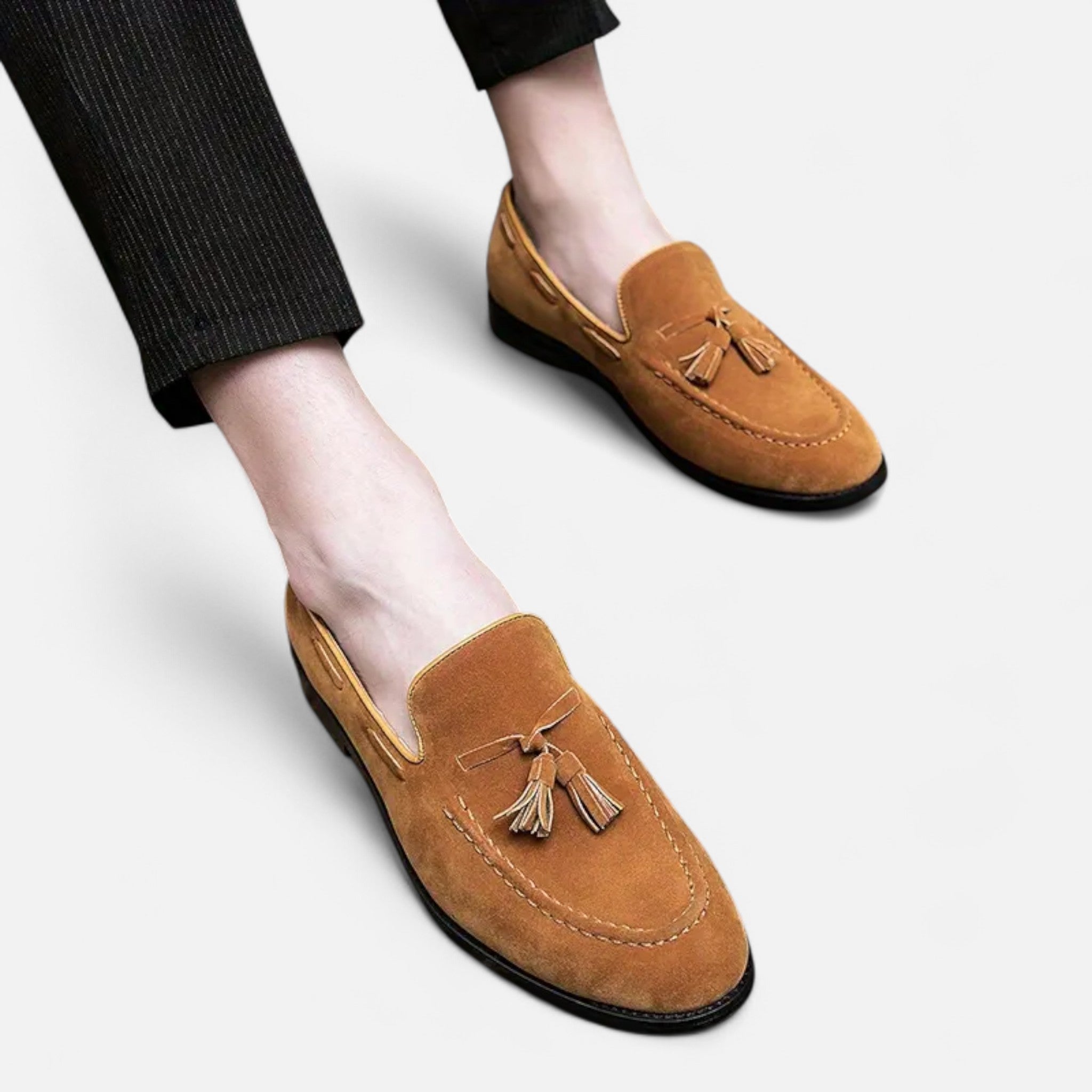Solenne | Men’s Classic Tassel Loafers