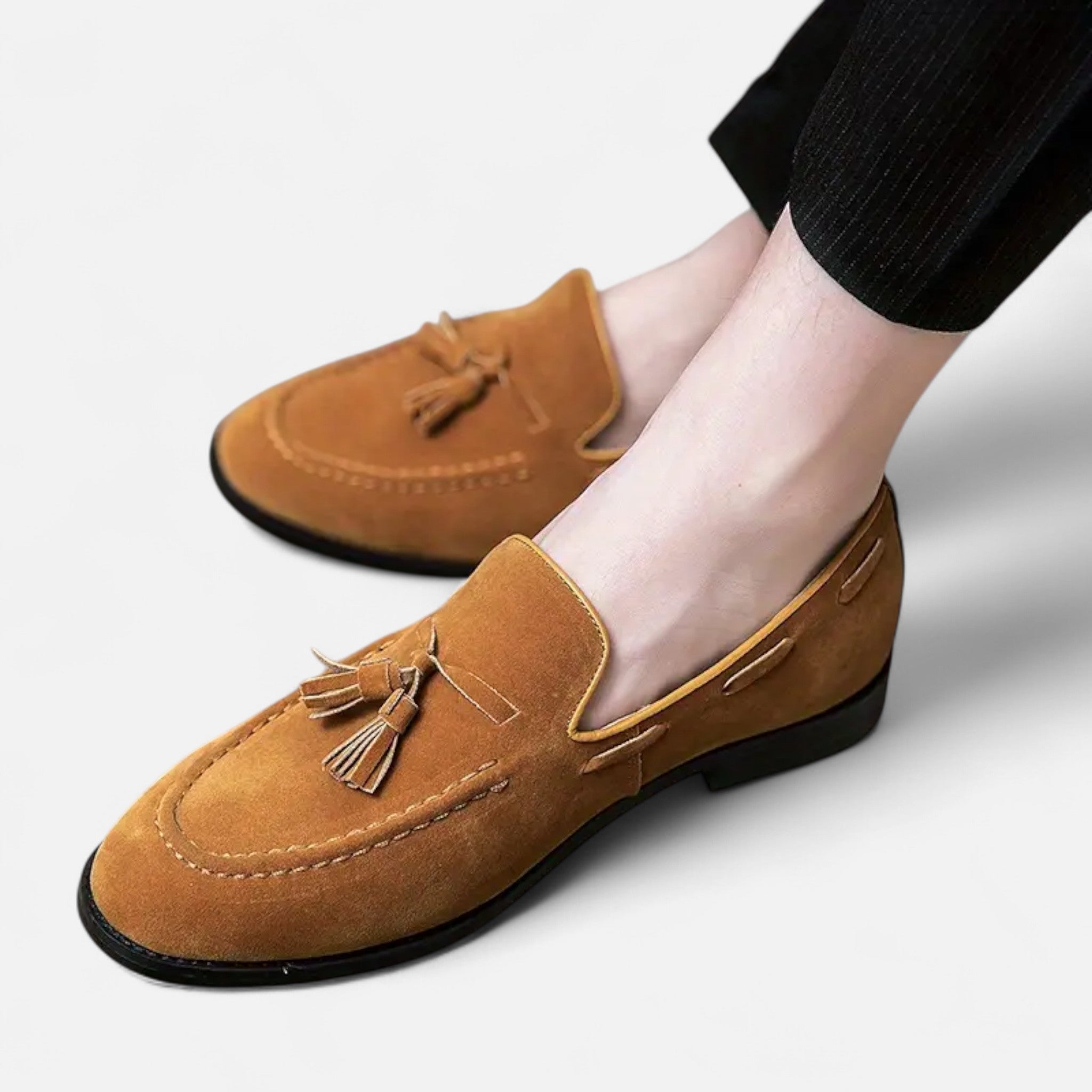Solenne | Men’s Classic Tassel Loafers
