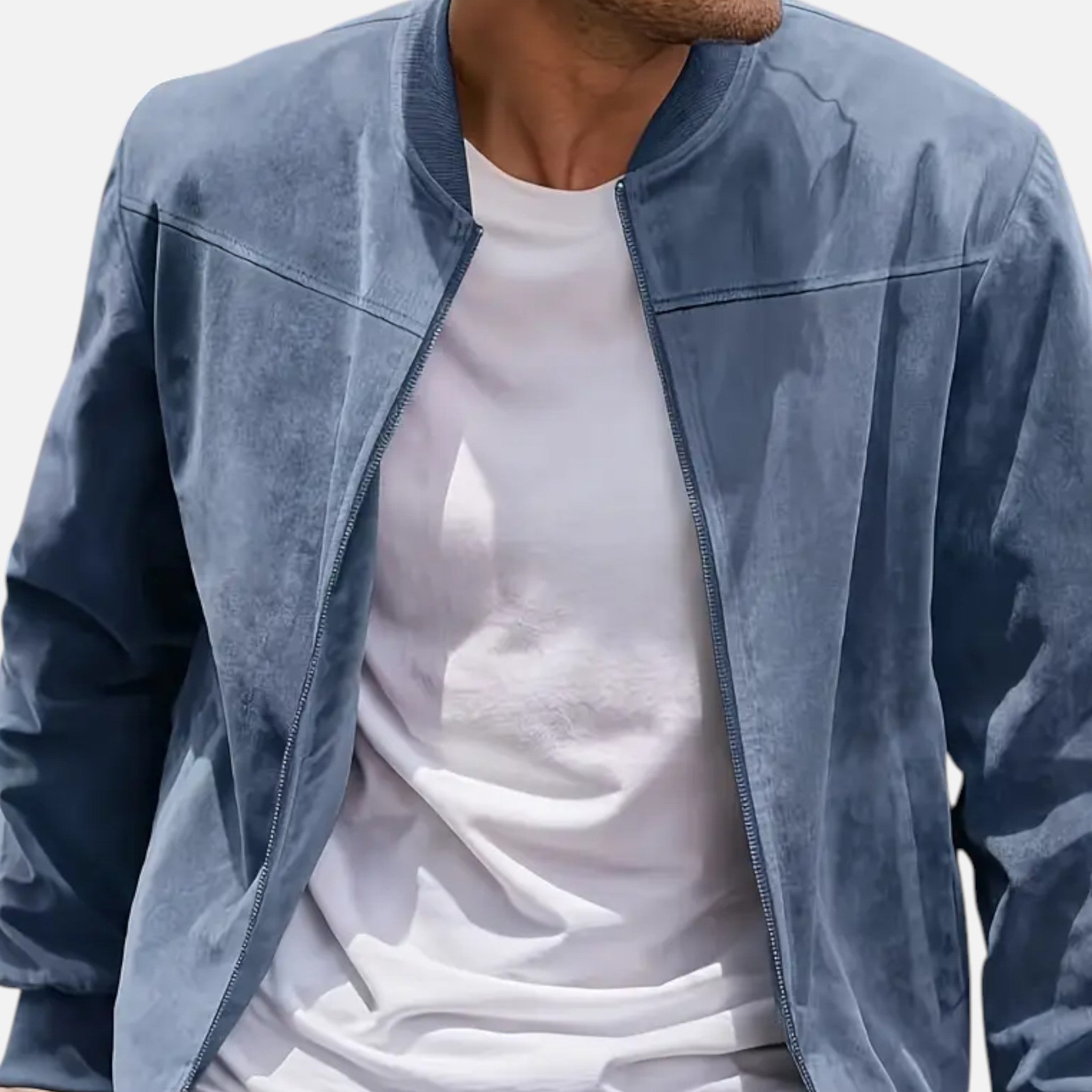 Solenne | Men’s Lightweight Vintage Bomber Jacket