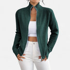 Solenne | Women’s Dual-Zip Colour-Block Sweater