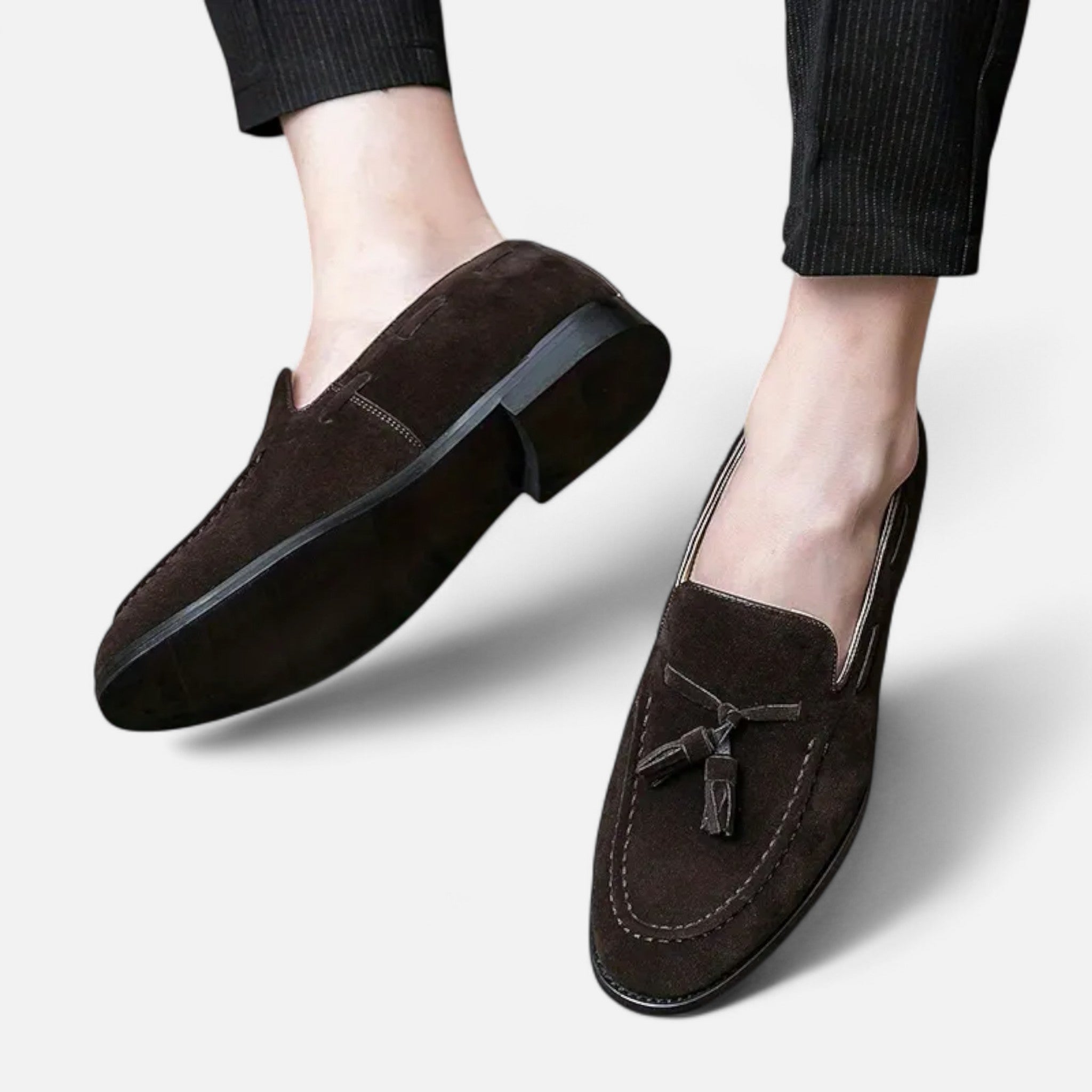 Solenne | Men’s Classic Tassel Loafers