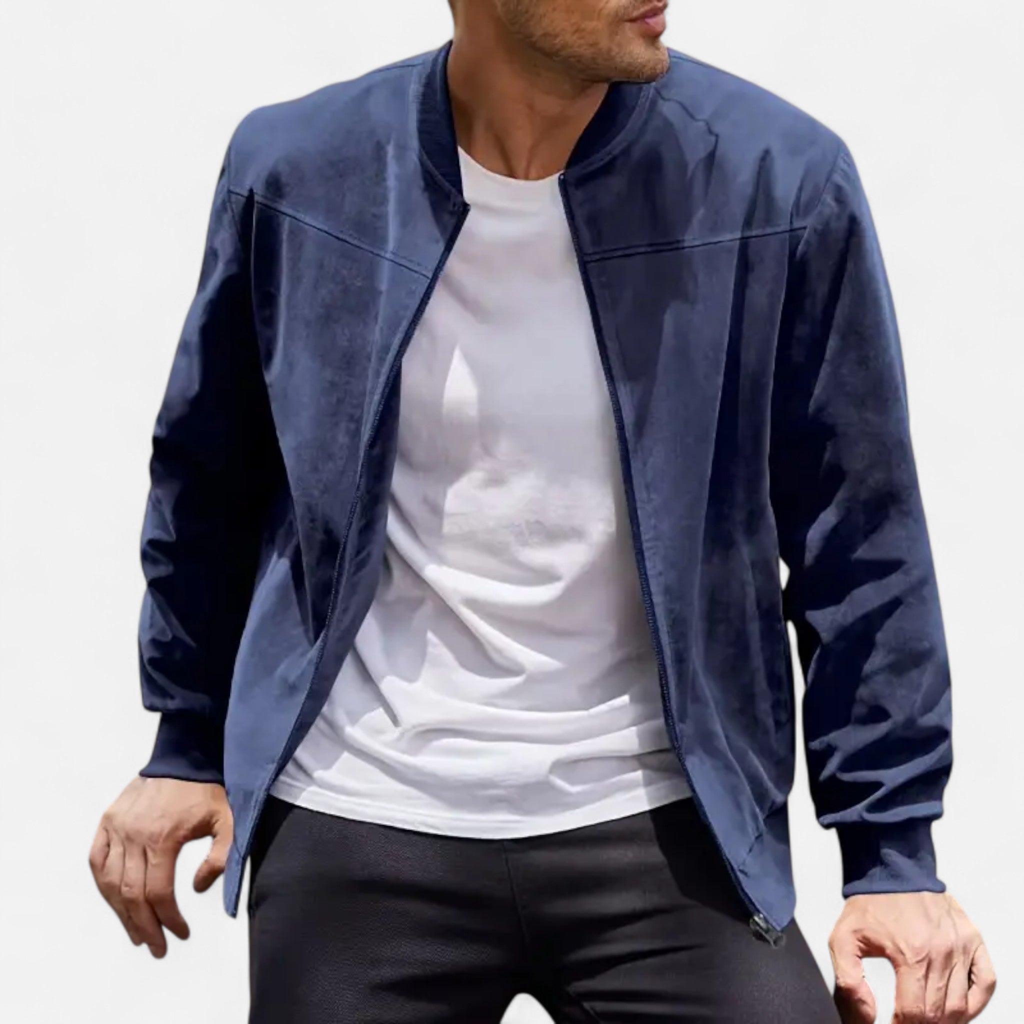 Solenne | Men’s Lightweight Vintage Bomber Jacket