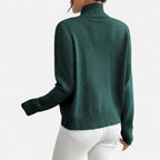 Solenne | Women’s Dual-Zip Colour-Block Sweater