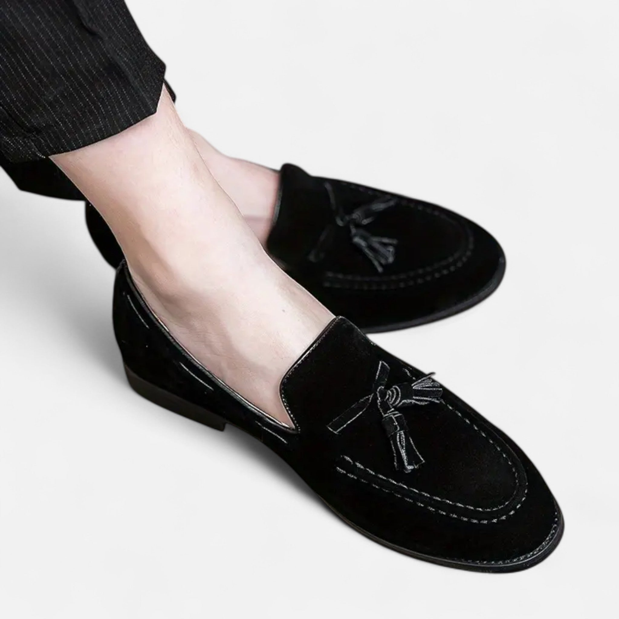Solenne | Men’s Classic Tassel Loafers