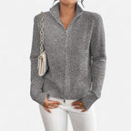 Solenne | Women’s Dual-Zip Colour-Block Sweater