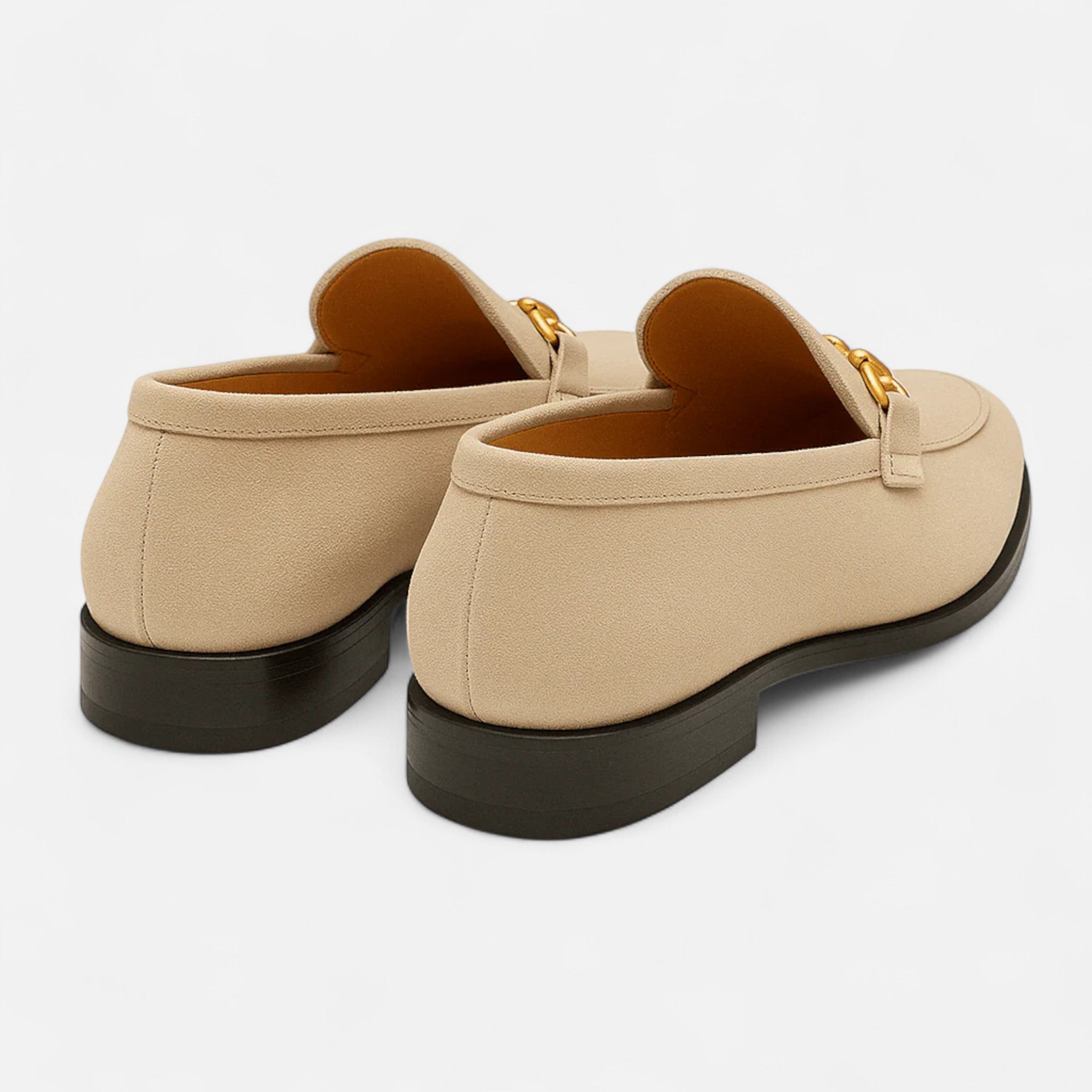 Solenne | Men’s Luxurious Suede Almond-Toe Loafers