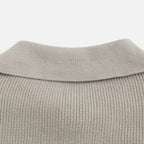 Solenne | Men’s Cotton Half-Zip Knit Sweater