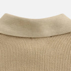 Solenne | Men’s Cotton Half-Zip Knit Sweater