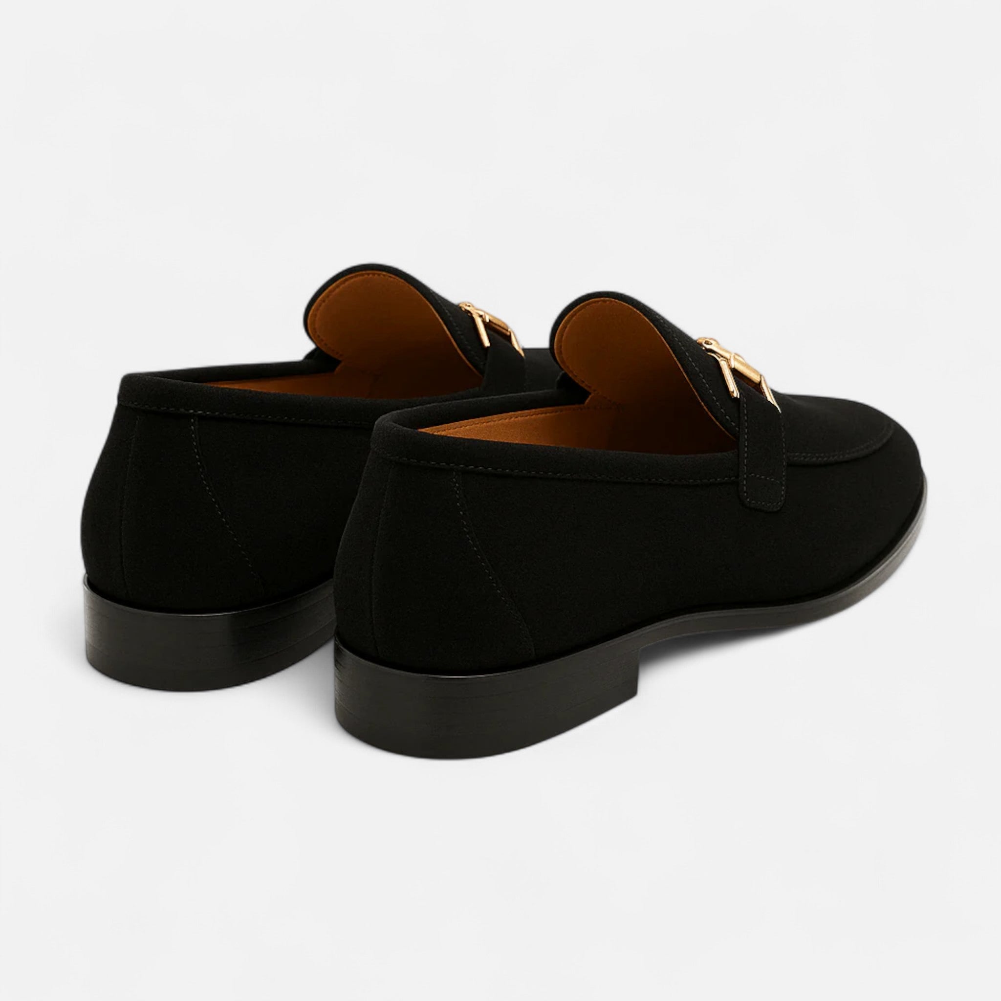 Solenne | Men’s Luxurious Suede Almond-Toe Loafers