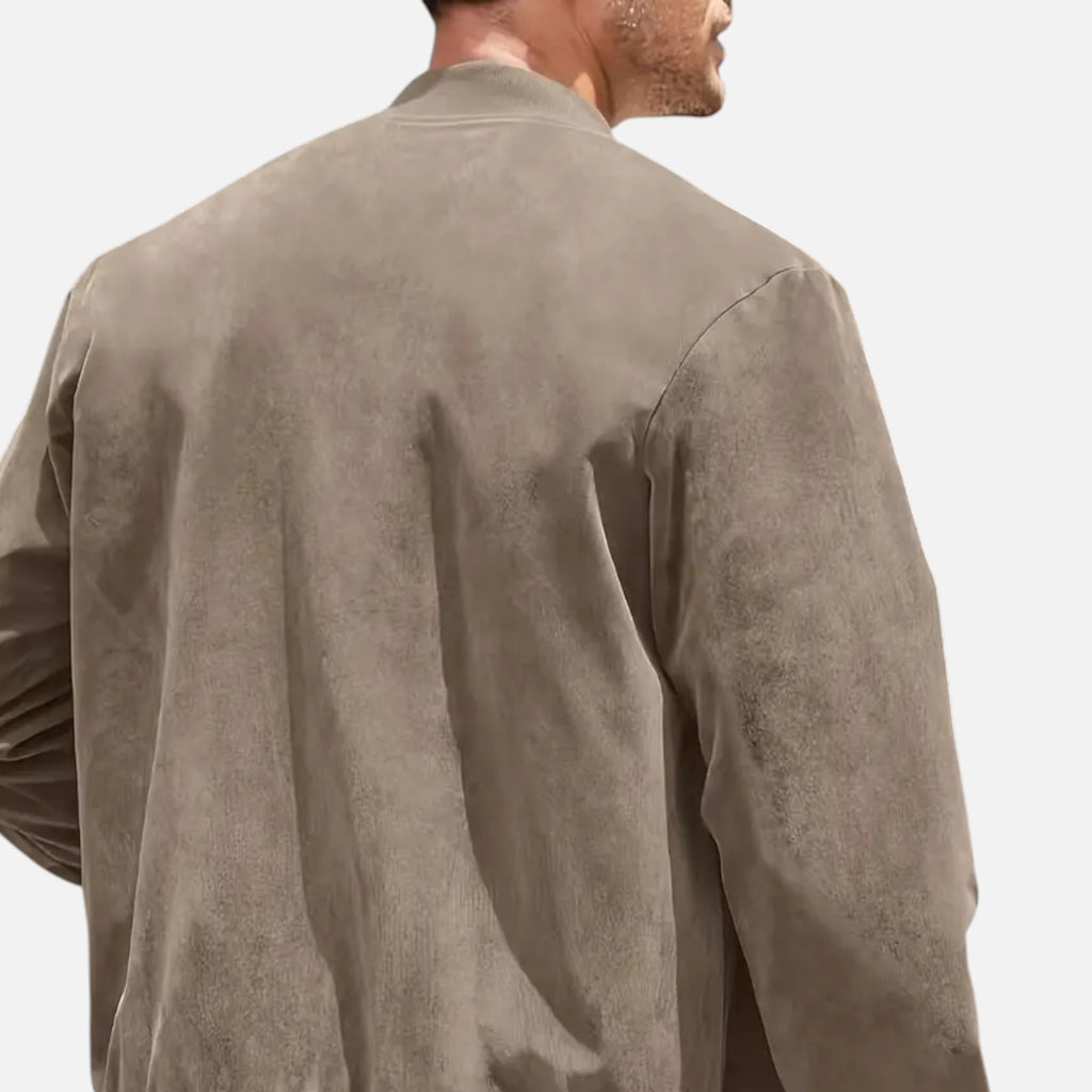 Solenne | Men’s Lightweight Vintage Bomber Jacket