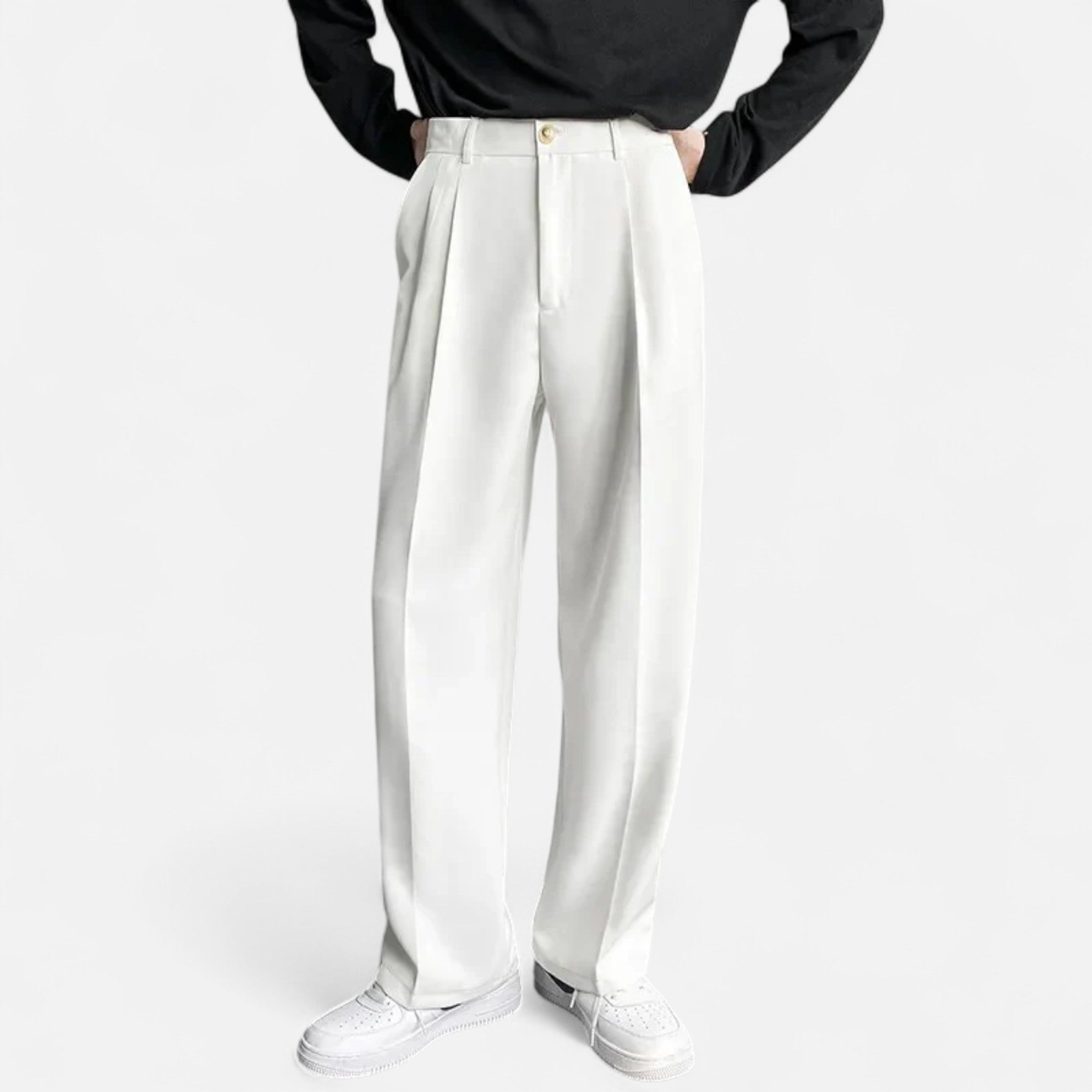 Solenne | Men’s Savile Row Slim Tailored Pants