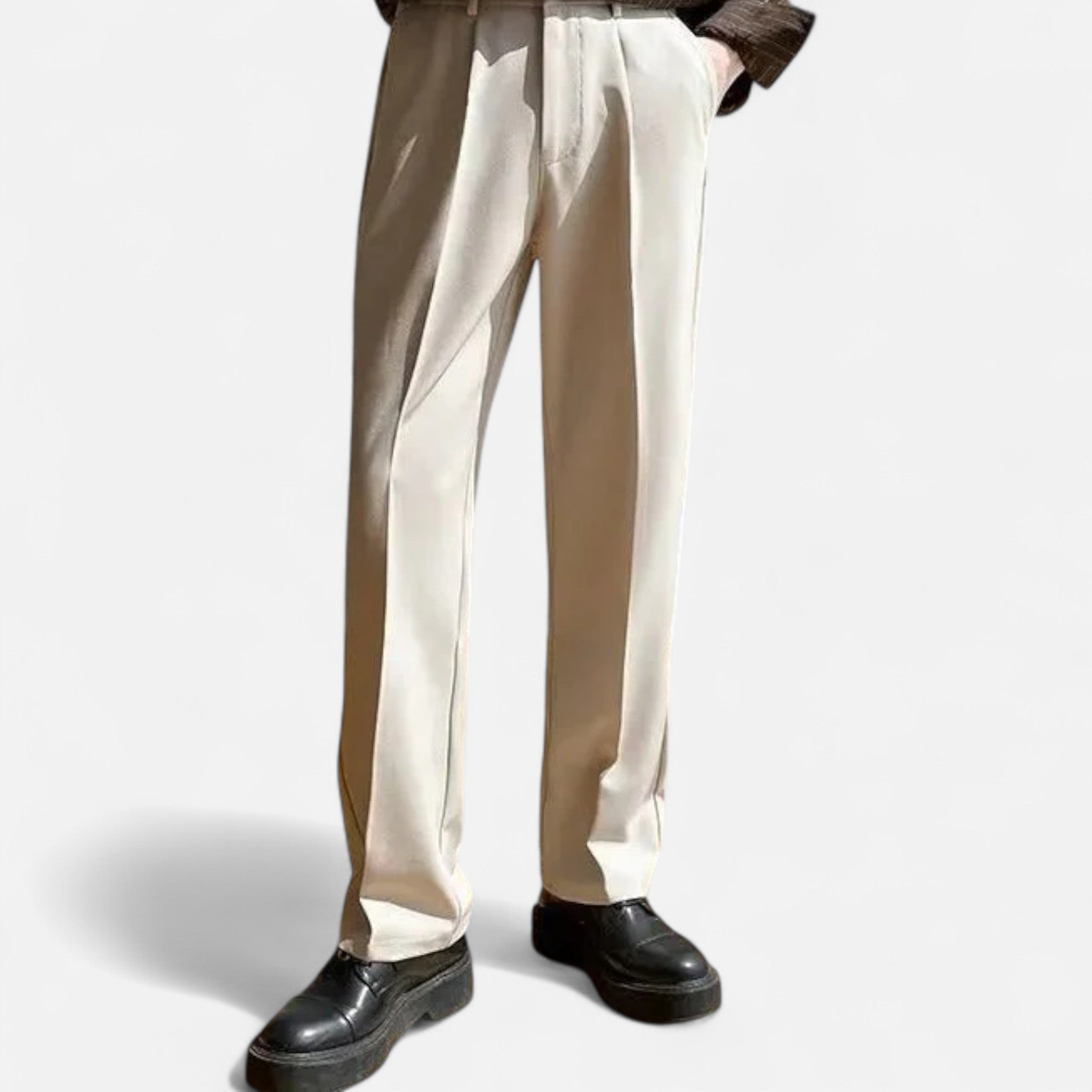 Solenne | Men’s Savile Row Slim Tailored Pants