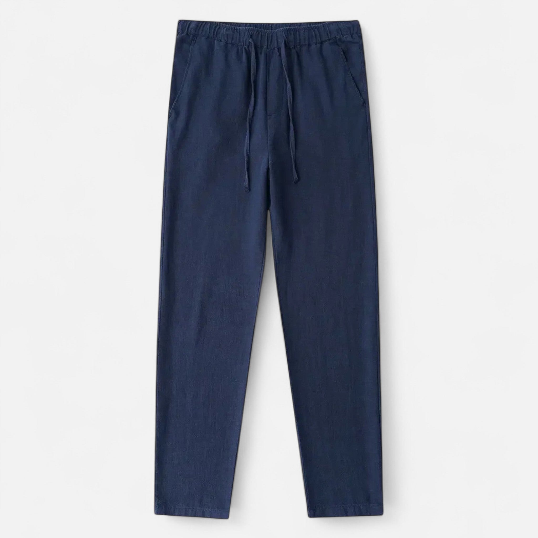 Solenne | Men’s Portofino Relaxed Linen Trousers