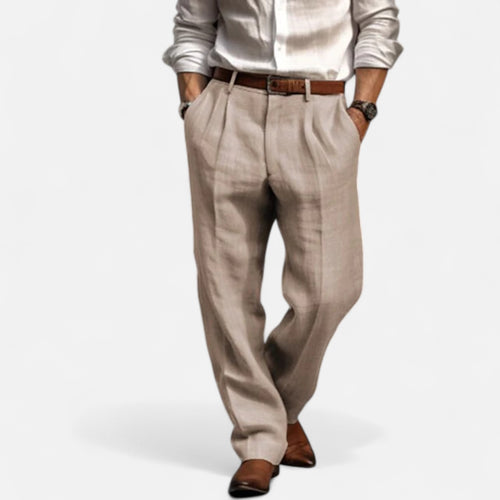 Solenne | Men’s Côte d’Azur Linen Pants